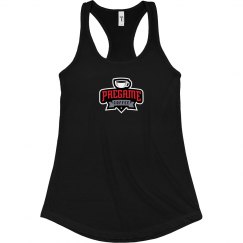 Fitted Racerback Logo Tank