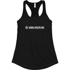 Fitted Racerback Logo Tank