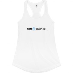 Fitted Racerback Logo Tank