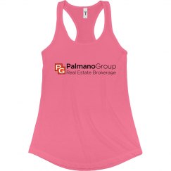 Fitted Racerback Logo Tank