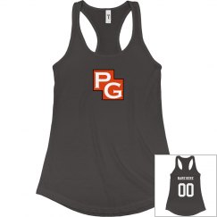 Fitted Racerback Logo Tank