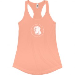 Fitted Racerback Logo Tank