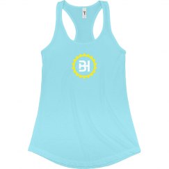 Fitted Racerback Logo Tank