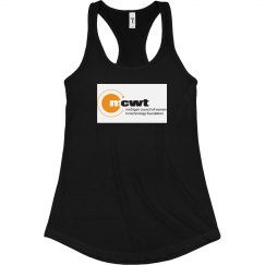 Fitted Racerback Logo Tank