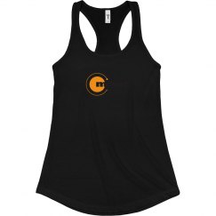Fitted Racerback Logo Tank