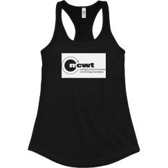 Fitted Racerback Logo Tank