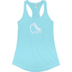 Fitted Racerback Logo Tank