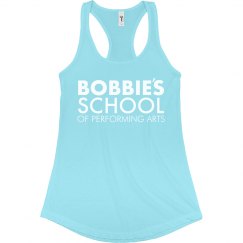 Fitted Racerback Logo Tank