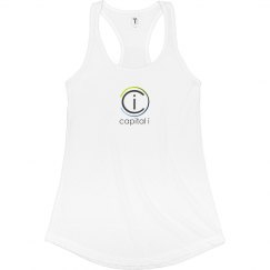 Fitted Racerback Logo Tank