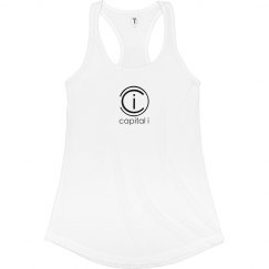 Fitted Racerback Logo Tank