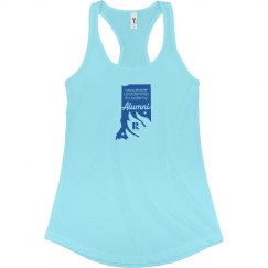 Fitted Racerback Logo Tank