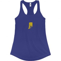 Fitted Racerback Logo Tank
