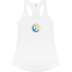 Fitted Racerback Logo Tank