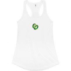 Fitted Racerback Logo Tank