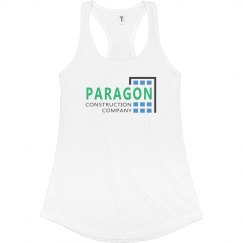 Fitted Racerback Logo Tank