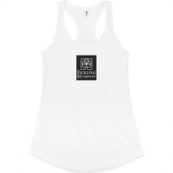 Fitted Racerback Logo Tank