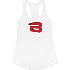 Fitted Racerback Logo Tank