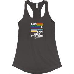 Fitted Racerback Logo Tank