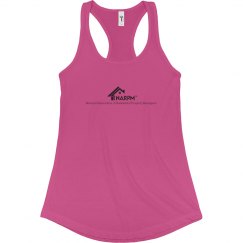 Fitted Racerback Logo Tank