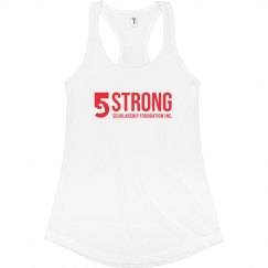 Fitted Racerback Logo Tank