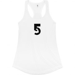 Fitted Racerback Logo Tank
