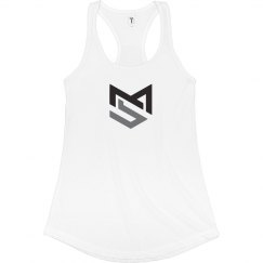 Fitted Racerback Logo Tank