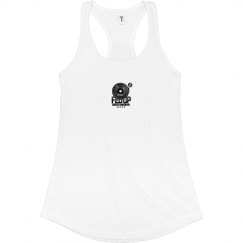 Fitted Racerback Logo Tank