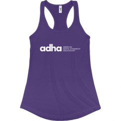 Fitted Racerback Logo Tank