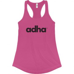 Fitted Racerback Logo Tank