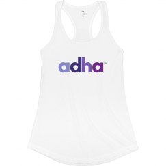 Fitted Racerback Logo Tank