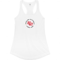 Fitted Racerback Logo Tank