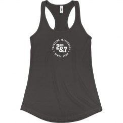 Fitted Racerback Logo Tank