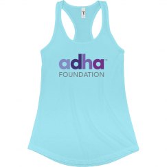 Fitted Racerback Logo Tank