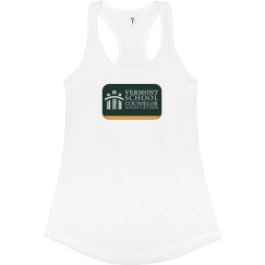 Fitted Racerback Logo Tank