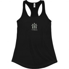 Fitted Racerback Logo Tank