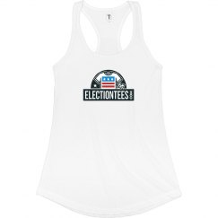 Fitted Racerback Logo Tank