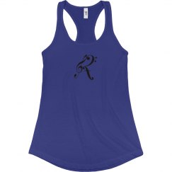 Fitted Racerback Logo Tank