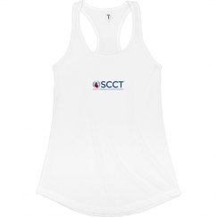 Fitted Racerback Logo Tank