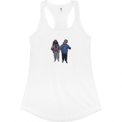 Fitted Racerback Logo Tank