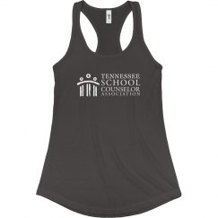 Fitted Racerback Logo Tank