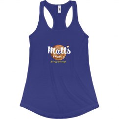 Fitted Racerback Logo Tank