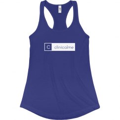 Fitted Racerback Logo Tank
