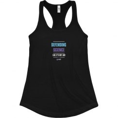 Fitted Racerback Logo Tank
