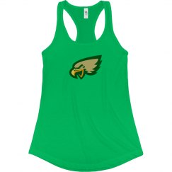 Fitted Racerback Logo Tank