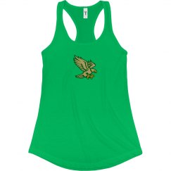 Fitted Racerback Logo Tank