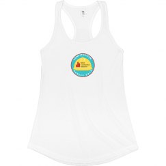 Fitted Racerback Logo Tank