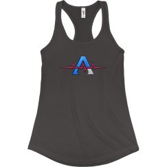 Fitted Racerback Logo Tank