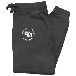 Trendy Joggers With Logo