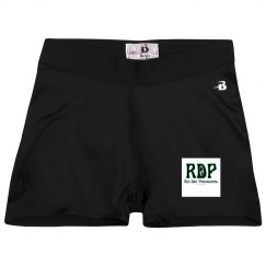 Ladies Athletic Shorts With Logo