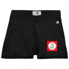 Ladies Athletic Shorts With Logo